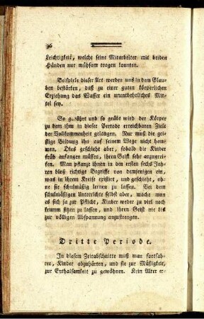 Dritte Periode.