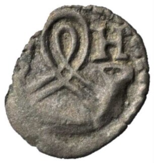 Fundmünze, Pfennig (einseitig), o. J. (1593-1608)