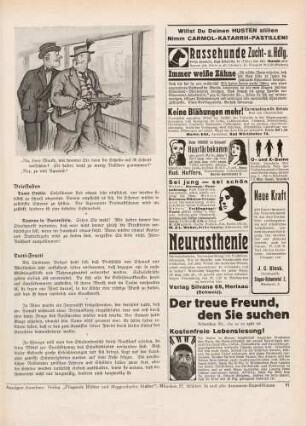 "Na, Herr Munke, wie konnten Sie denn die Scheibe auf 30 Schritt verfehlen?"