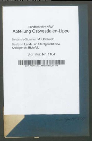 Sonstige: Aussel, Franz; Sonstige: Aussel, Anna, geb. Brill: