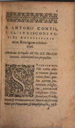 Commentarii in Consuetudines feudorum ...