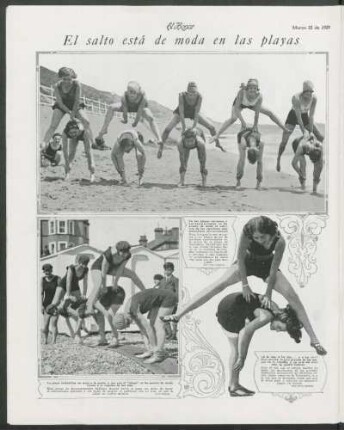 El salto está de moda en las playas