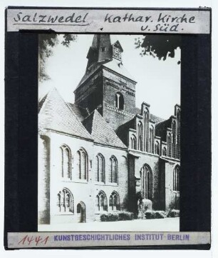 Salzwedel, Katharinenkirche : Außenansicht von SW