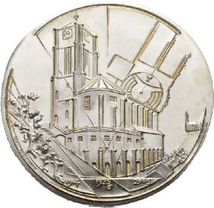 Medaille von Victor Huster auf die Evangelische Südkirche in Esslingen