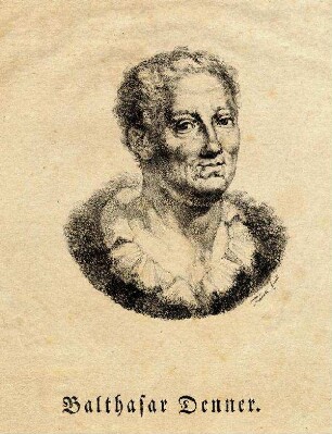 Bildnis von Balthasar Denner (1685-1749)
