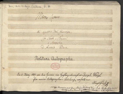 Messen; V (4), Coro, orch