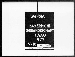 Bericht des Braunschweig-Wolfenbüttelschen Gesandten in Frankreich