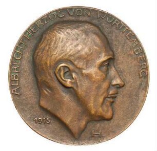 Habich, Ludwig: Albrecht Herzog von Württemberg