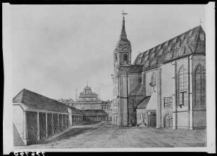 Die Sophienkirche in Dresden