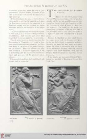 Two Bas-reliefs