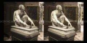 Der Schleifer, Galleria degli Uffizi, Florenz