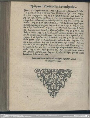 Sfalmata Typographica ita corrigenda