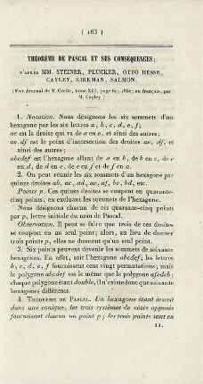 Théorème de pascal et ses conséquences.