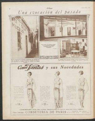 Una evocación del pasado