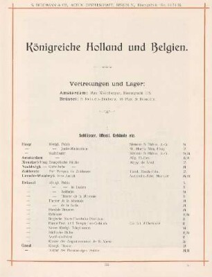 Königreiche Holland und Belgien
