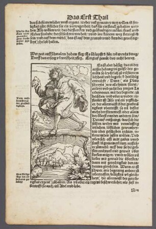 Wer geht auf schmalem hohem Steg, aus "Der Teutsch Cicero"