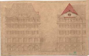Fischer, Theodor; München, Kaufinger Str. 23; Kaufhaus Schwabe - Ansichten