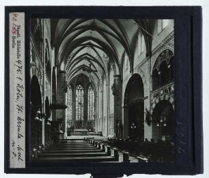 Köln, St. Ursula : Innenansicht, Blick nach O