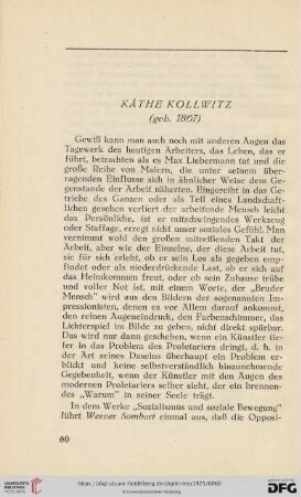 Käthe Kollwitz (geb.1867)