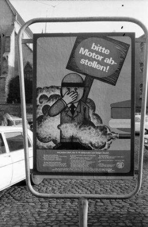 Basel: Plakat, bitte Motor abstellen