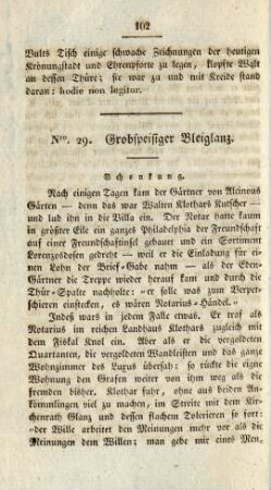 Nro. 29. Grobspeisiger Bleiglanz