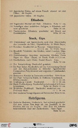 Holzfiguren (Nr. 185-193)