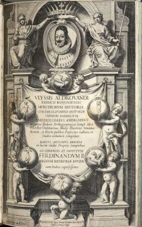 Vlyssis Aldrovandi Patricii Bononiensis Monstrorvm Historia