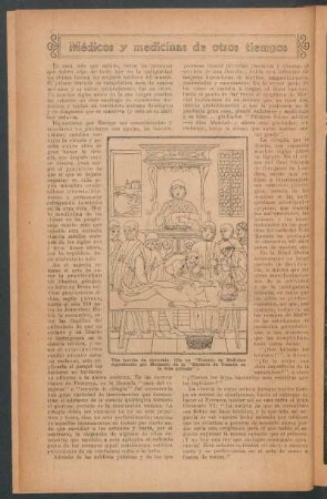 Médicos y medicinas de otros tiempos