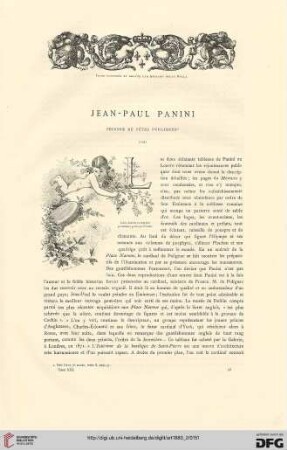 6: Jean-Paul Panini, [2] : Peintre de fêtes publiques