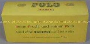 Werbeschachtel für "Polo"-Zigaretten