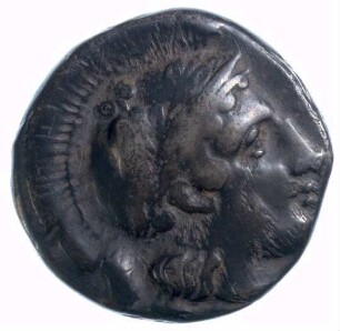Münze, Didrachme, 1 Hälfte 4. Jahrhundert v. Chr.