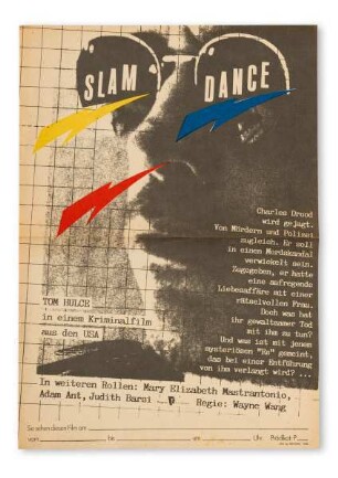 Filmplakat: "Slam Dance"