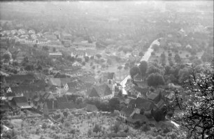 Lörrach, Tüllingen: Blick von Tüllingen auf Weil