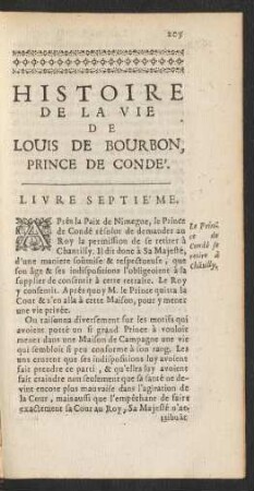 Livre Septiéme.