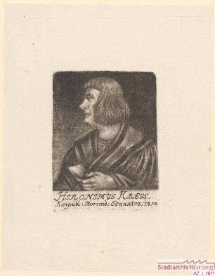 Hieronimus (I.) Kress, Ratsherr in Nürnberg