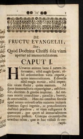 1-206, De Fructu Evangelii