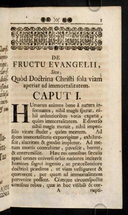 1-206, De Fructu Evangelii