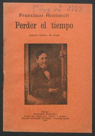 [Fotografía de] Francisco Hostench