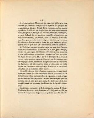 Funérailles de M. Dufrénoy : discours de M. de Senarmont ... le dimanche 22 mars 1857