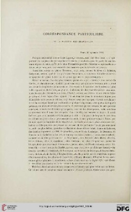 13: Correspondance particulière de la Gazette des Beaux-Arts