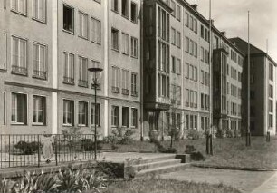 Dresden, Güntzstraße. Studentenwohnheim. Außenansicht
