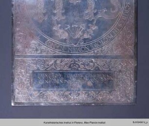 Schutzplatte für die Rückseite des Mandylion