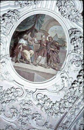 Moses und Aaron beim Pharao