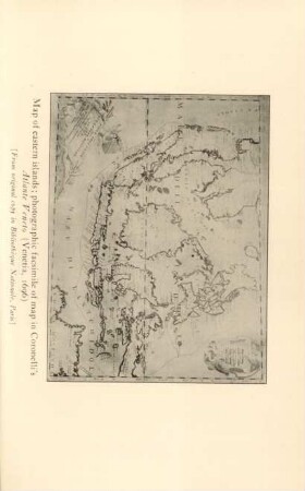 Map of Eastern Islands ; photographie facsimile of map Coronelli's Atlante Veneto (Venetia, 1696)