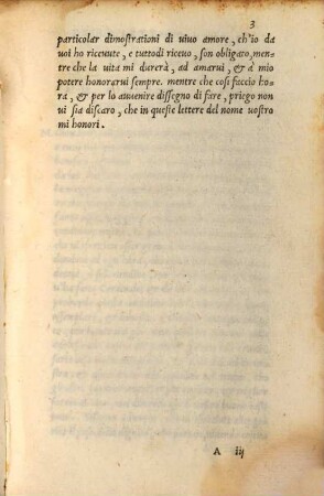 Lettere Volgari Di Diversi Nobilissimi Hvomini, Et Eccellentissimi Ingegni : Scritte In Diverse Materie. 1