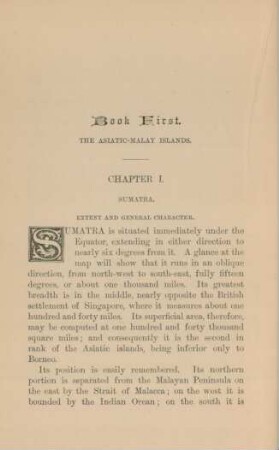 Book first. The Asiatic-Malay islands