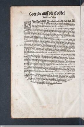 Vorrede auf Jakobus/Judas