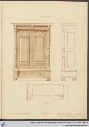 Blatt 6: Schrank.