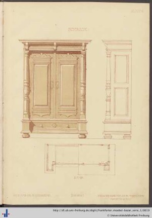 Blatt 6: Schrank.