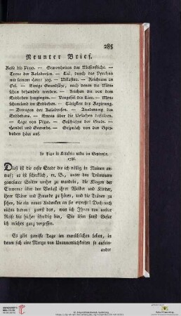 Neunter Brief